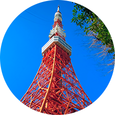 東京都の名所：東京タワー